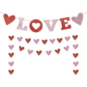 Valentines Day Banner, Valentines Day Decorations Garland