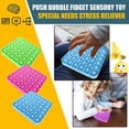 thumbnail image 2 of Juguete sensorial Push Bubble Fidget para aliviar el estrés | HUOGUO, 2 of 5