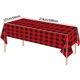 thumbnail image 3 of Disposable Tablecloth PVC Christmas Print Tablecloth Table Party Decor, 3 of 5