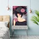thumbnail image 5 of Cuadros Decorativos Kit de pintura de diamante 5D de mujer con sombrero taladro Wdftyju redondo completo arte de pared artesanal mosaico decorativo imagen de diamantes de imitación decora, 5 of 7