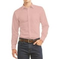 thumbnail image 2 of 2 Pack Men's Berlioni Regular Fit Long Sleeve Dress Button Up Solid Dress Shirt, 2 of 3