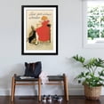 thumbnail image 3 of Art.com Lait Pur de la Vingeanne Sterilise Art Print by ThÃ©ophile Alexandre Steinlen, Black Frame Wall Art, 32" x 44", 3 of 5