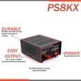 thumbnail image 3 of Fuente de alimentación de sobremesa Pyramid PS8KX 6A 13.8V DC 115V AC 100W, 3 of 6