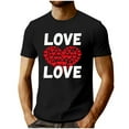 thumbnail image 2 of Tops para hombre, blusas y camisas de cuello redondo y manga corta para hombre, camisetas deportivas informales con estampados a la moda para hombre, blusas de cuello redondo y manga corta, blusas de, 2 of 5
