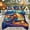Camp 03, variant on Erosebridal Bear Moose Animal Twin Comforter Sets, Lake Mountain Campfire Bedding Set for Boys and Girls, 2 Pieces