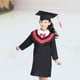 thumbnail image 2 of FELTECHELECTR Conjunto de toga de graduación infantil con estola y borlas para cosplay y fotografía (rojo, 130 cm), 2 of 6