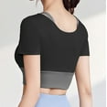 thumbnail image 5 of Workout Sets for Women Padded Sports Bra Tank High Waist Gym Shorts Active Yoga Outfits,Sports Bra Tank Tops Square Neck Double Layer Workout Fitness, 5 of 5