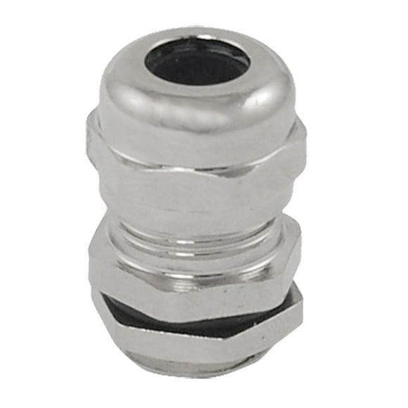 Unique Bargains Stainless Steel 3.0-6.5mm M12 Cable Gland Connector with Locknut