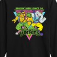 thumbnail image 3 of Teenage Mutant Ninja Turtles - 80s Bebop Rocksteady - Toddler & Youth Long Sleeve Graphic T-Shirt, 3 of 5