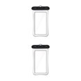 thumbnail image 3 of Ruiboury Swimming Waterproof Underwater Pouch Bag Pack Dry PVC Case For Cell white 2Set, 3 of 6