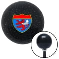thumbnail image 1 of American Shifter  Lion Shield Black Metal Flake Shift Knob with M16 x 1.5 Insert Shifter Auto Manual, 1 of 1