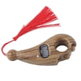 thumbnail image 1 of Wood Grain Digital Beads Counter Handheld Finger Beads Counter for Buddhist Meditation(Bois de pche (grain de bois) ), 1 of 5