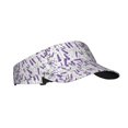 thumbnail image 2 of Xecao Lavender Flowers for Adult Sun Cap offers versatile sun protection with adjustable Velcro for a secure fit., 2 of 8