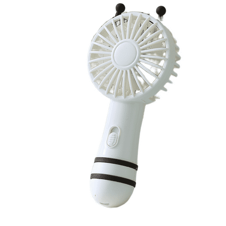 

Handheld Fan Personal Portable with Fan USB Rechargeable Battery 2 Adjustable Speed Hand Held Fan 5 Hours Operated Small Makeup Lash Fan for Travel/Commute/Makeup