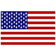 thumbnail image 3 of CafePress - USA Flag 3 Kids T Shirt - Light T-Shirt Kids XS-XL, 3 of 5