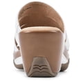 thumbnail image 3 of White Mountain Womens Valora Open Toe Slip On Clogs, 3 of 3