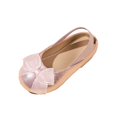 thumbnail image 2 of Viluyesy Girls Princess Shoes Closed Toe Sparkle Bow Soft Sole Dress Party Shoes for Kids Pink Size 12 Little Kids, 2 of 9