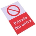 thumbnail image 4 of No Entrance Sign Sticker Adhesive No Entrance Sign Label Sign Adhesive Warning Label, 4 of 9