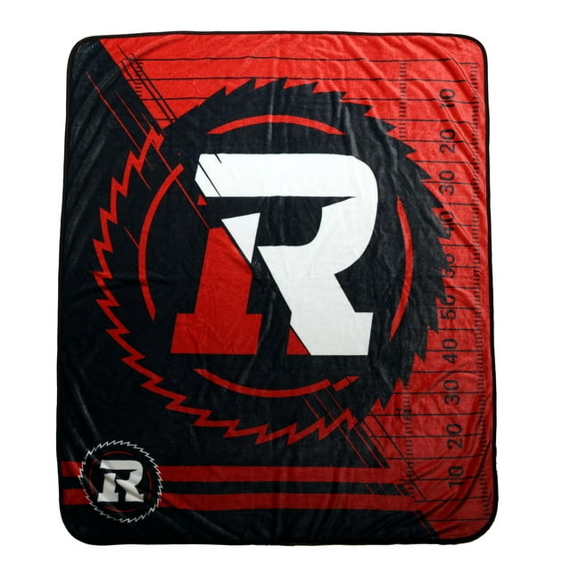 Jeté des Red Blacks d'Ottawa de la LCF, 50 po x 60 po