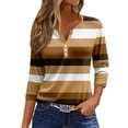 thumbnail image 2 of Karight Womens Button Down Shirt Long Sleeve Blouse, 2 of 5