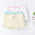 thumbnail image 5 of Ropa interior de algodón para niños y niñas, pantalones de esquina plana, ropa antibacteriana para niños, pantalones de Cuatro Esquinas, pequeños, medianos y grandes, 5 of 5