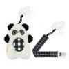 NEW! PaciPal Pacifier Stuffed Animals Color: Plaid Panda