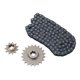 thumbnail image 5 of Piñón T8F 11T, Acero Metálico 116 Eslabones Cadena De Transmisión T8F Fabricación Profesional Para Vehículos Todoterreno, 5 of 8