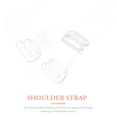 thumbnail image 5 of Gymnture Adjustable Clear Bra Straps - 10 Pairs for Women, 5 of 10