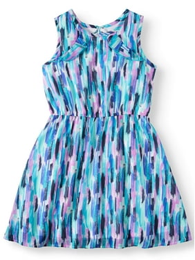 Knit Lace Peplum Hem Dress (Little Girls, Big Girls & Big Girls Plus)