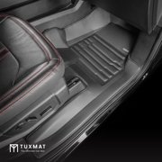 TuxMat - For Ford Expedition 7-Seater 2018-2024 Models - Custom Car Mats - Maximum Coverage, All Weather, Laser Measured - This Full Set Includes 1st, 2nd and 3rd Rows