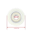 thumbnail image 3 of Naiovety Paquete de 3 engranajes de bicicleta eléctrica, repuesto de piezas de repuesto para componentes de conducción portátiles de nailon para Motor Ciclismo Naiovety OD023881-00, 3 of 6