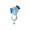 Blue, variant on Catnip Rope Chew Toy for Cats, Interactive Dental Teething Toy, Boredom Relief, Durable and Safe(Watermelon)