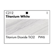 (2 pack) Grumbacher Academy Acrylic Paint 75ml Tube - Titanium White