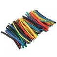 thumbnail image 4 of 100 unidadas, 5 tamamosos, 5 colores, 100 mm, tomo termorretrampililo, fondos aislada para cable, retardante de llama, resistente al desgaste, buena capacidad de Vellado, material, 4 of 7