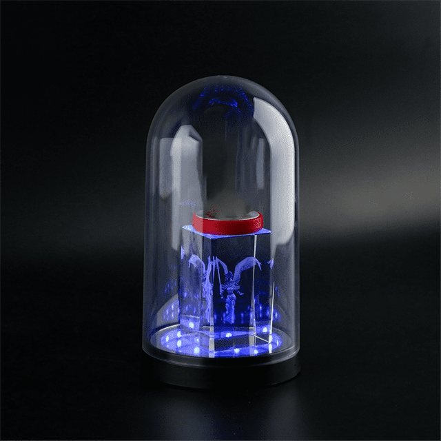 Game Doll Thousand-Layer Mirror Sound-Controlled RGB Lighting Display Box Figure Storage Transparent Storage Box