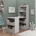 thumbnail image 2 of Ameriwood Home Tyler Kids Craft Desk, Dove Gray, 2 of 8