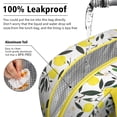 thumbnail image 5 of Lunch Bag Lunch Box for Women Reusable Insulated Lunch Bags,Water-Resistant Lemon Pictures White Cooler Lunch Tote Bag, Large Capacity for Work Travel Picnic, 5 of 6