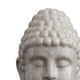 thumbnail image 3 of Estatua de resina de 2 piezas, decoración de escultura , estatuilla para adorno para hogar Soledad Estatuas de talla de cabeza de Buda, 3 of 10