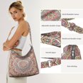 thumbnail image 4 of Sac de Courses en Toile Réutilisable avec Design Mandala et Art Folklorique – Motif Tribal Boho pour Consommateurs Éco-Responsables, 4 of 5