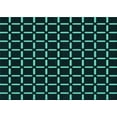 thumbnail image 1 of Ahgly Company Machine Washable Indoor Rectangle Transitional Dark Cyan Green Area Rugs, 2' x 4', 1 of 7