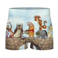 thumbnail image 4 of Winnie The Pooh Men's Underwear Boxer Briefs Breathable Stretch Underwear for Mens Boys, 4 of 7