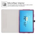 thumbnail image 5 of Labanema Compatible with Lenovo Tab M10 Plus 3rd Gen Case,360 Degree Rotary Stand Cover for Lenovo Tab M10 Plus 3rd Gen TB125FU 10.6" Tablet(Not fit M10 Plus Gen 2),Purple, 5 of 6