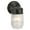 Black Finish, variant on Jelly Jar Outdoor Downlight, 4.5 x 7.5 in.