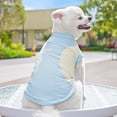 thumbnail image 3 of Summer Pet Mesh T-Shirt - Breathable Polyester, Sun-Protective, D-Ring for Leash, for Small Dogs/Cats (Beach/Home Use), 3 of 3