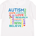 thumbnail image 4 of Inktastic Autism Support Slogan Boys or Girls Long Sleeve Toddler T-Shirt, 4 of 5