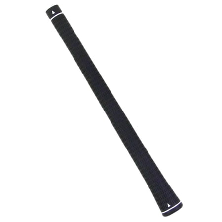 1PC Golf Club Grip Sleeve Rubber Shock Absorption Golf Grips Golf Training Rod Pole Handle , Black, 27x2.5CM
