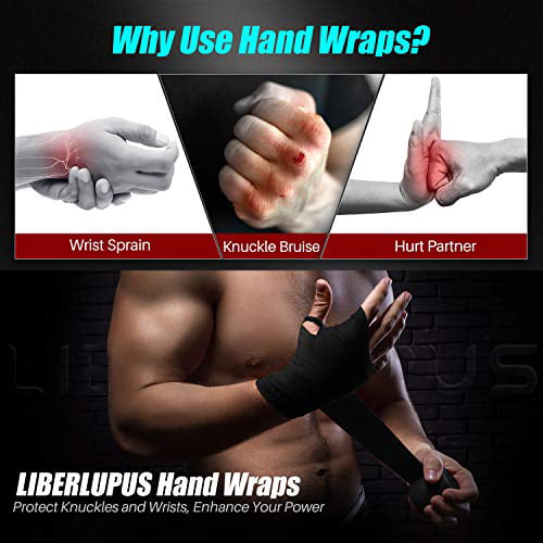 Details about   Elastic Professional 120/180 Inch Hand Wraps Boxing Gloves Martial Arts Wraps 