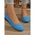 thumbnail image 6 of Dlongli Women's Wide Toe Box Flats Shoes Ballet Flat,Knit Mesh Slip-on Shoes, Wide Width Walking Shoe, Comfort, Dressy, 6 of 6