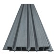 thumbnail image 2 of Panel Decorativo Exterior Tipo Acanalado Jauz Improvement 5 pz WPC Color Gris Plateado 290x21.9cm Cubre 3.1755mt2, 2 of 4