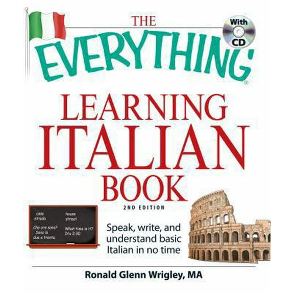 Pre-Owned The Everything Learning Italian Book: Speak, write, and understand basic Italian in no time (Paperback) 1605500925 9781605500928